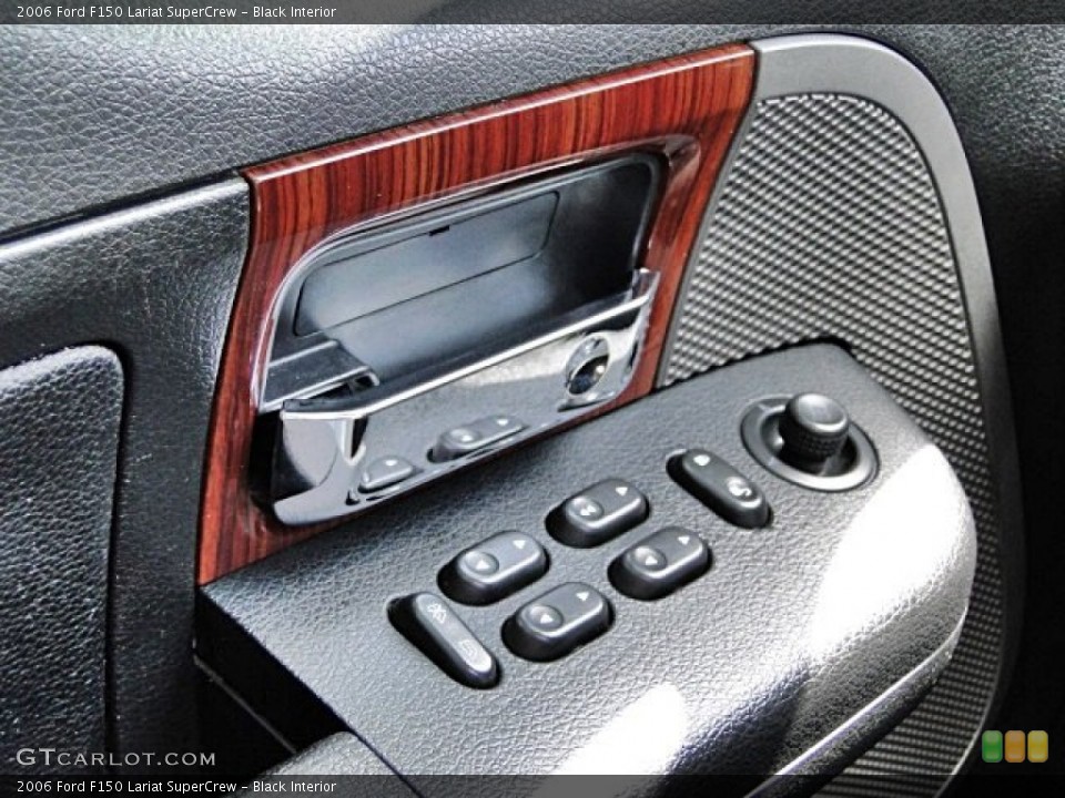 Black Interior Controls for the 2006 Ford F150 Lariat SuperCrew #95684484
