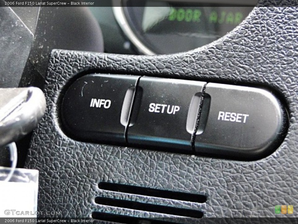 Black Interior Controls for the 2006 Ford F150 Lariat SuperCrew #95684502