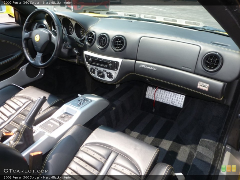 Nero (Black) Interior Dashboard for the 2002 Ferrari 360 Spider #95686020