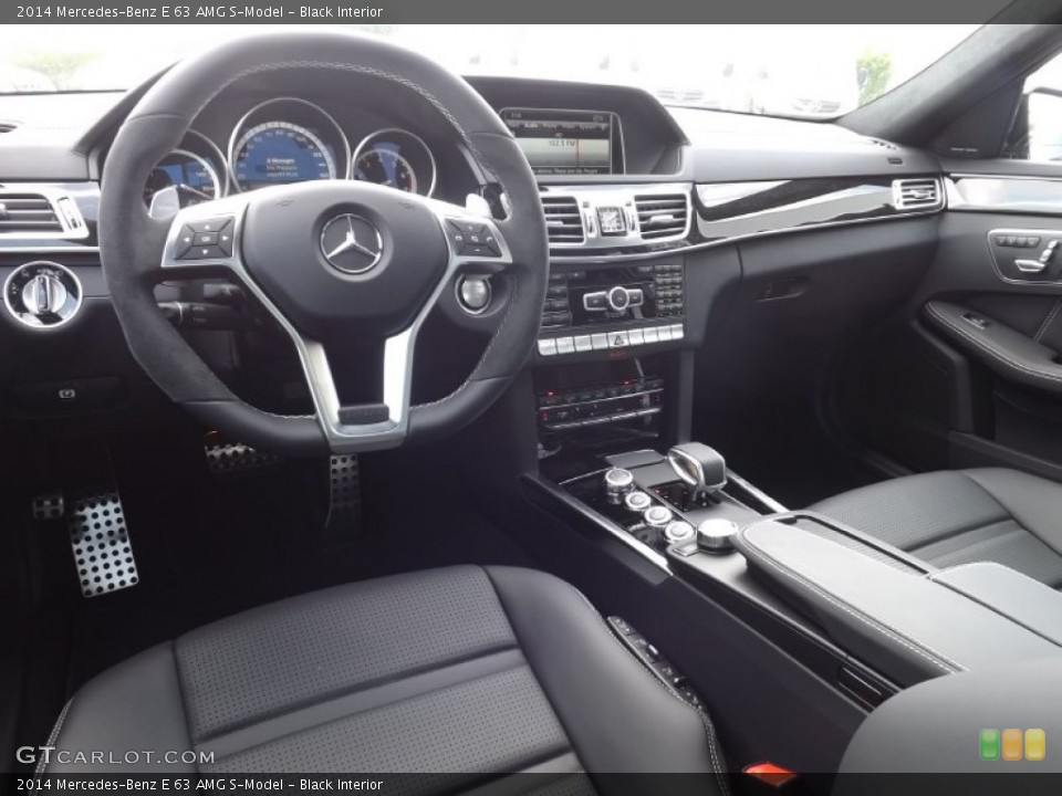 Black Interior Photo for the 2014 Mercedes-Benz E 63 AMG S-Model #95694321