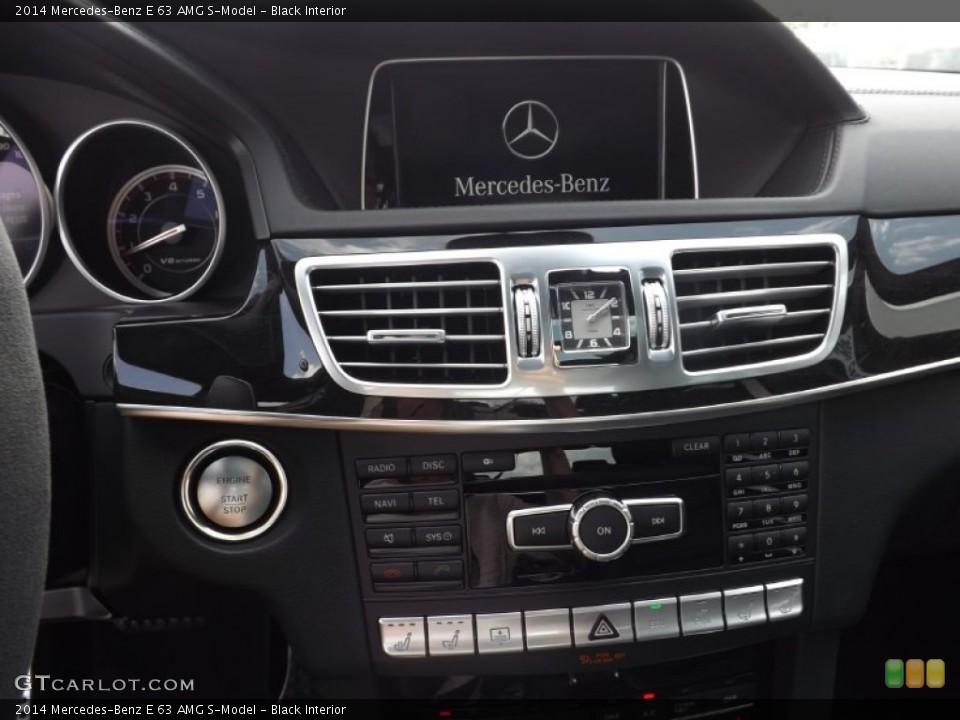 Black Interior Controls for the 2014 Mercedes-Benz E 63 AMG S-Model #95694333