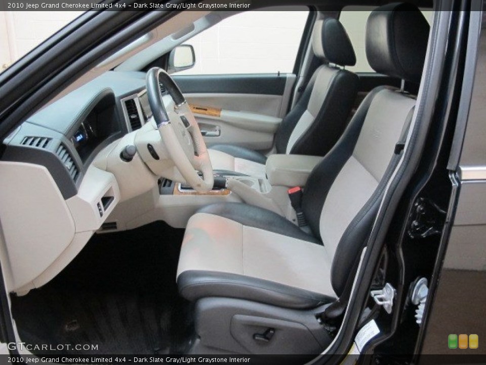 Dark Slate Gray/Light Graystone Interior Photo for the 2010 Jeep Grand Cherokee Limited 4x4 #95698532