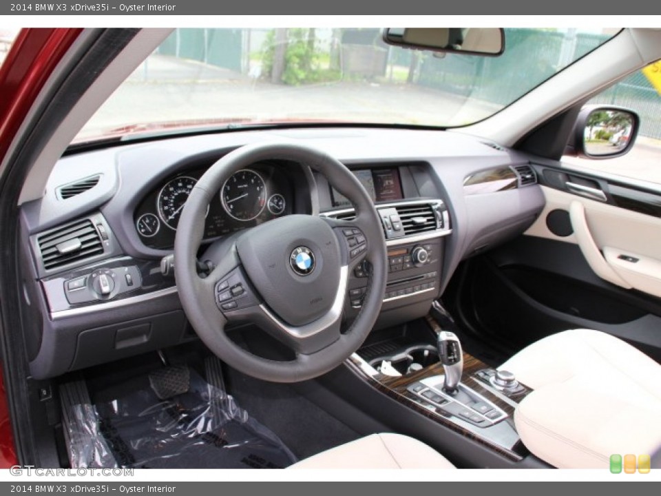 Oyster Interior Photo for the 2014 BMW X3 xDrive35i #95707937