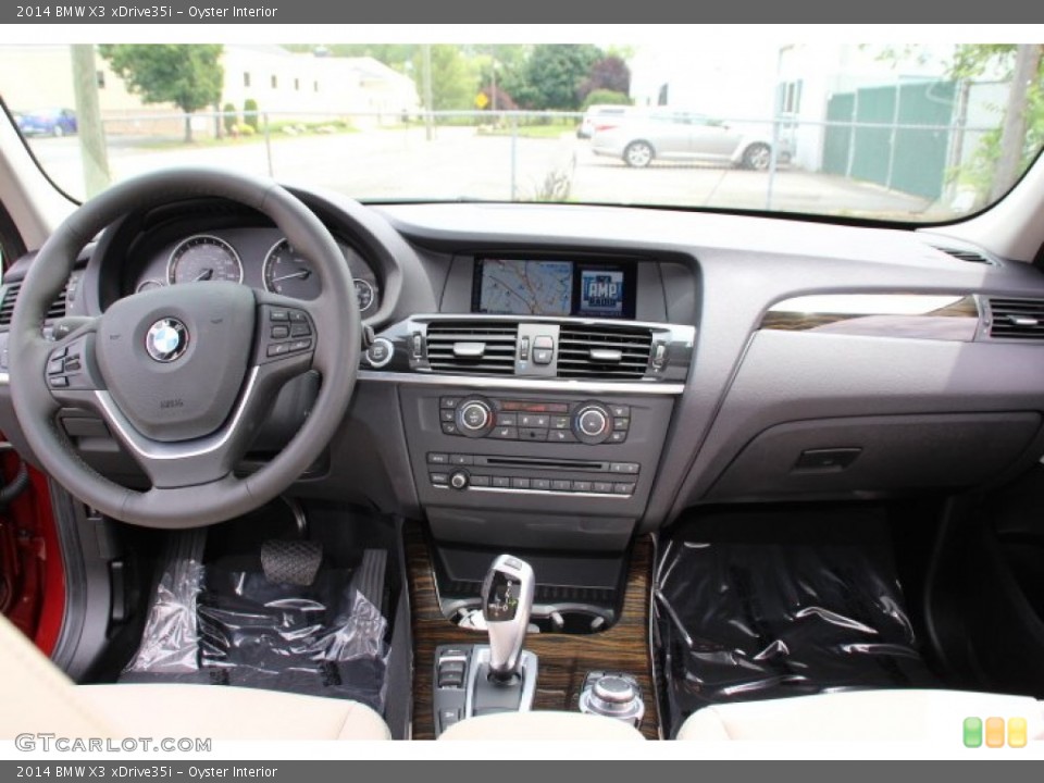 Oyster Interior Dashboard for the 2014 BMW X3 xDrive35i #95708021