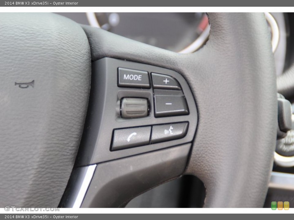 Oyster Interior Controls for the 2014 BMW X3 xDrive35i #95708126
