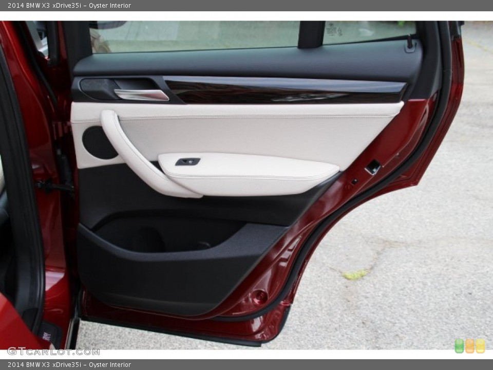 Oyster Interior Door Panel for the 2014 BMW X3 xDrive35i #95708210