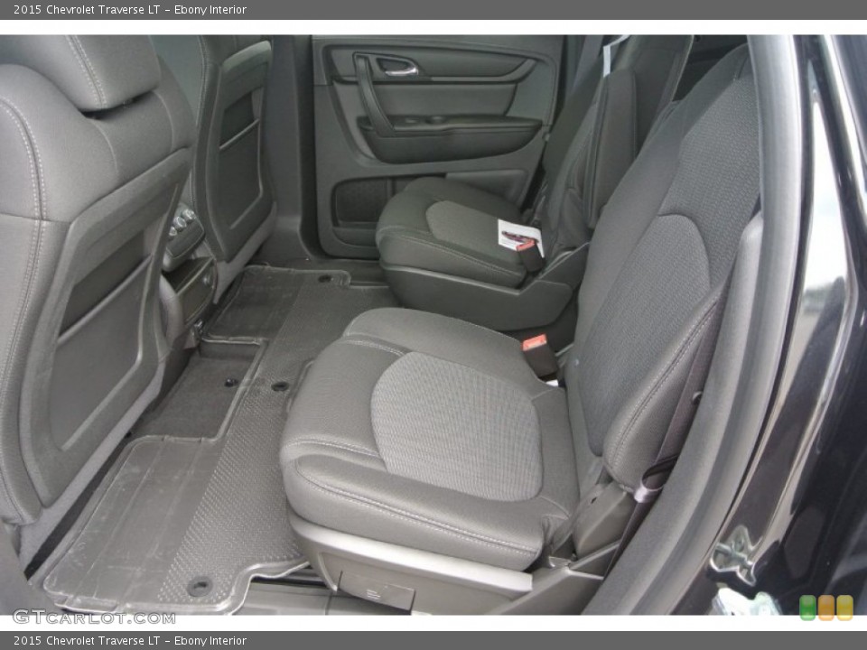Ebony Interior Rear Seat for the 2015 Chevrolet Traverse LT #95709065