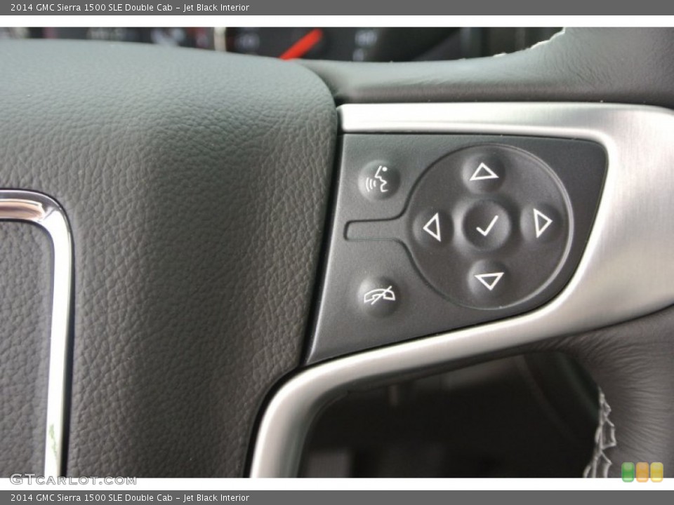 Jet Black Interior Controls for the 2014 GMC Sierra 1500 SLE Double Cab #95712209