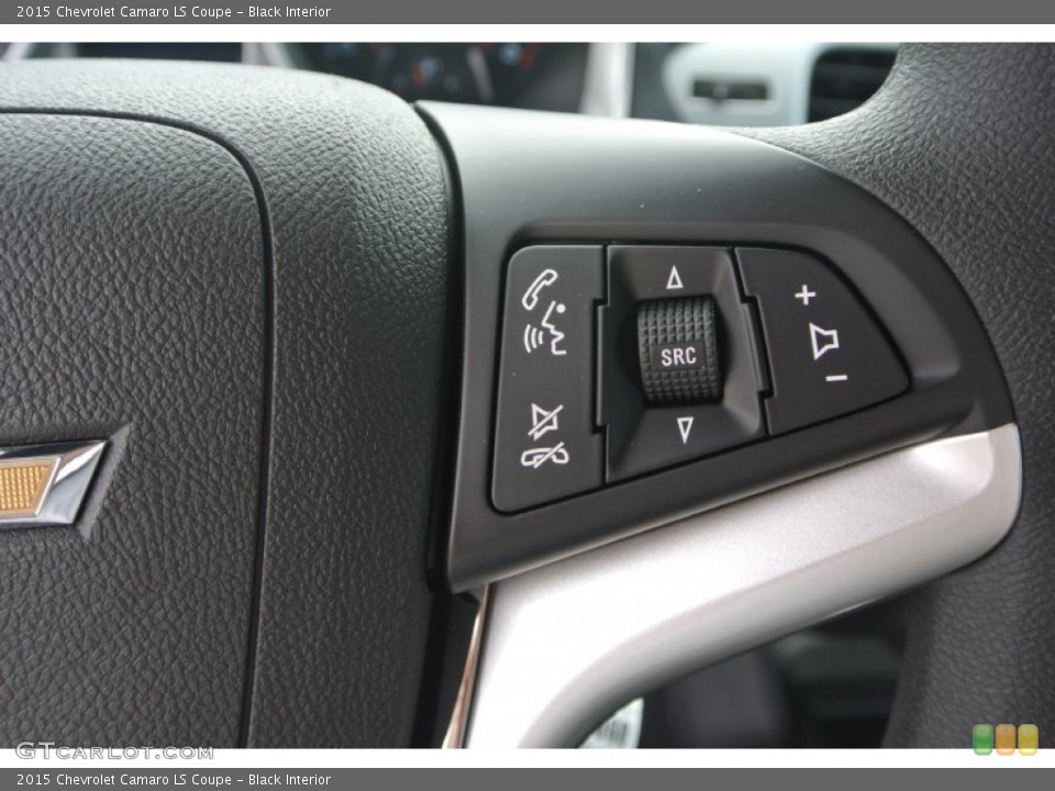 Black Interior Controls for the 2015 Chevrolet Camaro LS Coupe #95714621