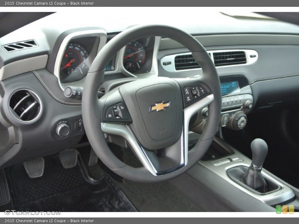 Black Interior Dashboard for the 2015 Chevrolet Camaro LS Coupe #95714801