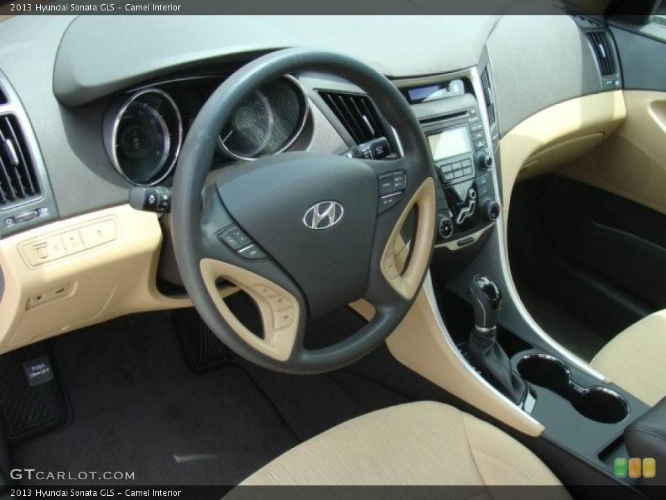 Camel Interior Photo for the 2013 Hyundai Sonata GLS #95717138