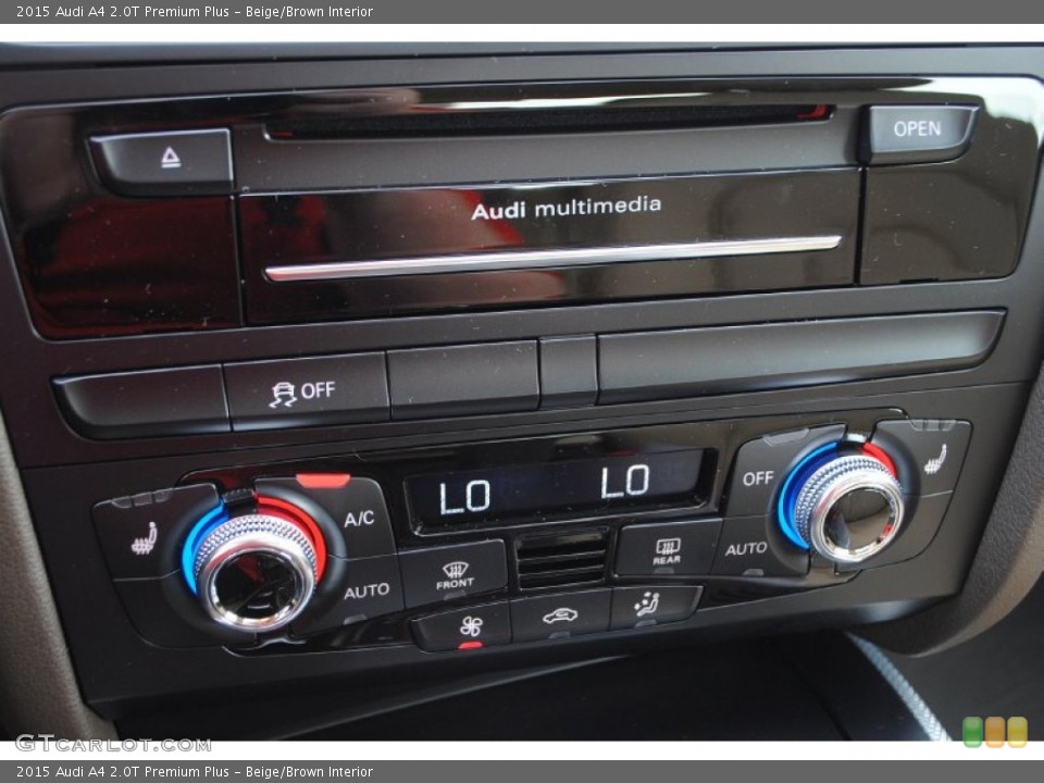 Beige/Brown Interior Controls for the 2015 Audi A4 2.0T Premium Plus #95718320