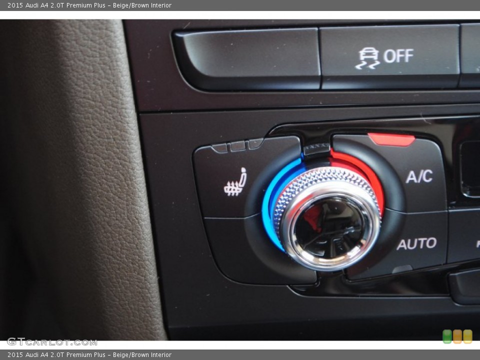 Beige/Brown Interior Controls for the 2015 Audi A4 2.0T Premium Plus #95718344
