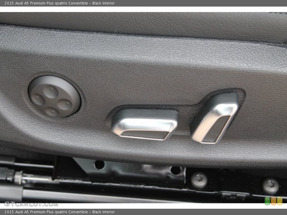 Black Interior Controls for the 2015 Audi A5 Premium Plus quattro Convertible #95723381