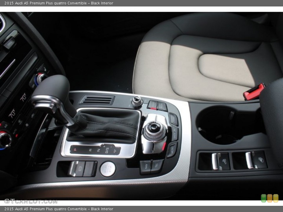 Black Interior Transmission for the 2015 Audi A5 Premium Plus quattro Convertible #95723438