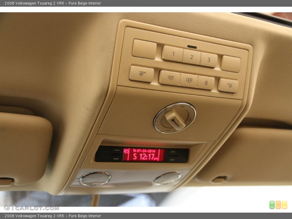 Pure Beige Interior Controls for the 2008 Volkswagen Touareg 2 VR6 #95723639