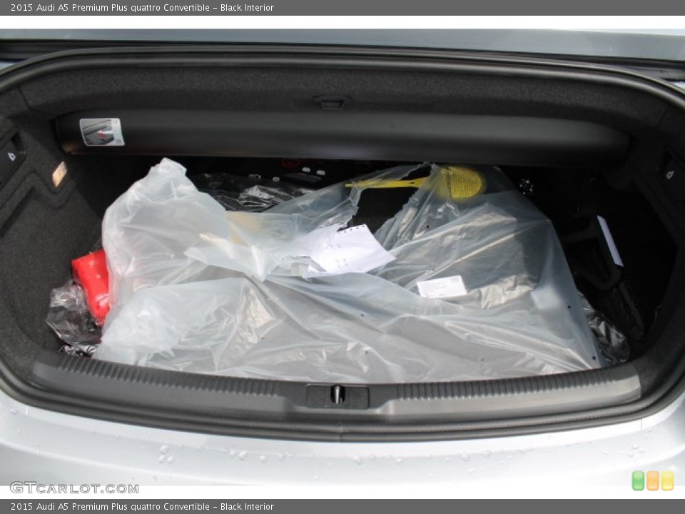Black Interior Trunk for the 2015 Audi A5 Premium Plus quattro Convertible #95723675