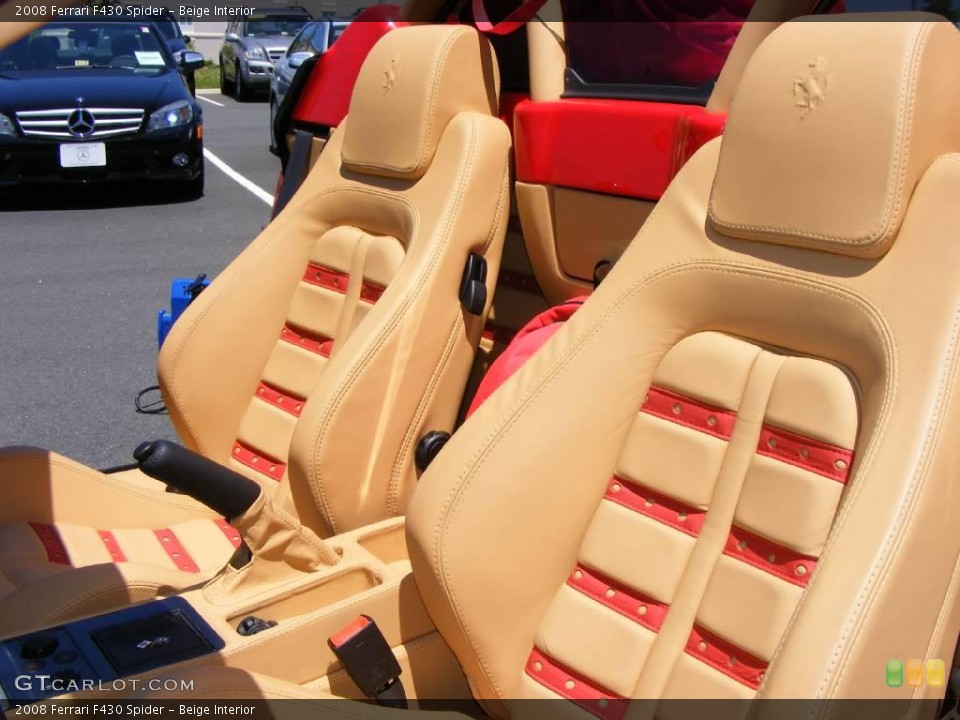 Beige Interior Photo for the 2008 Ferrari F430 Spider #9572386