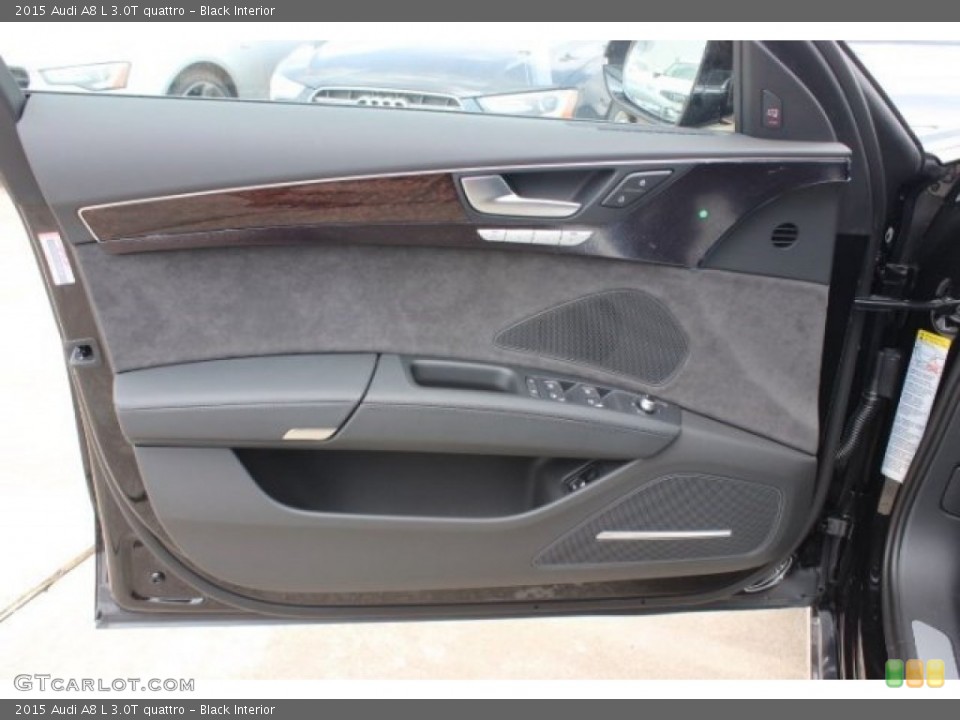 Black Interior Door Panel for the 2015 Audi A8 L 3.0T quattro #95726951