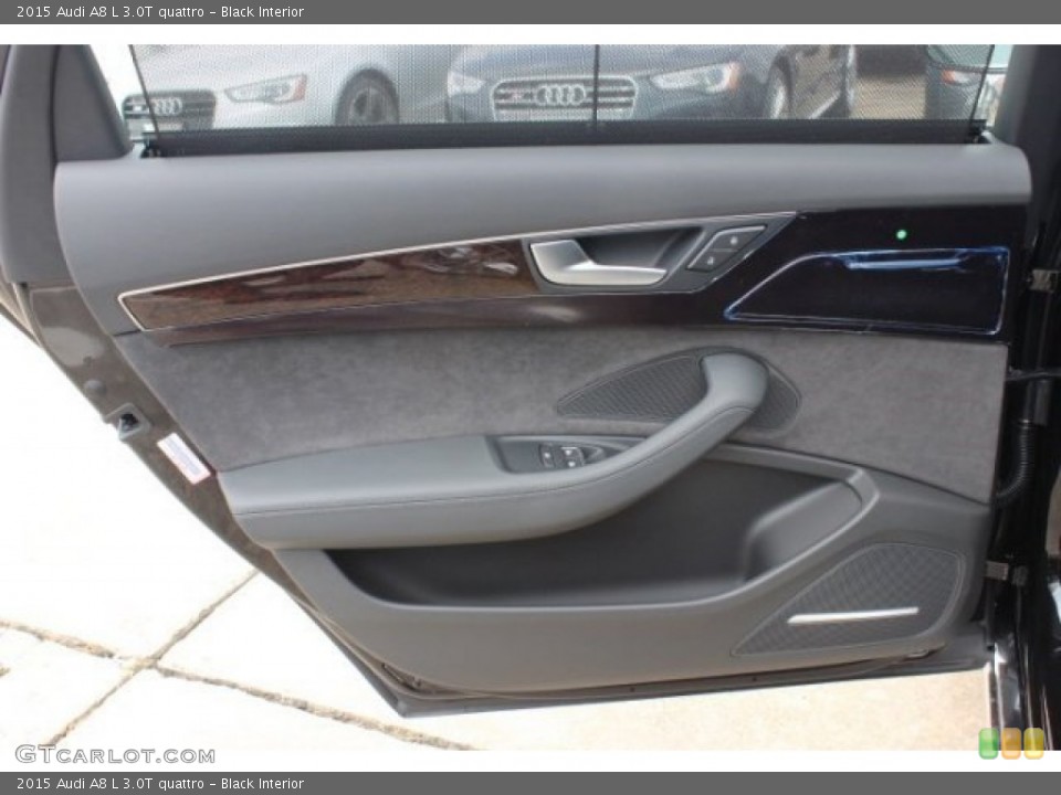 Black Interior Door Panel for the 2015 Audi A8 L 3.0T quattro #95727254