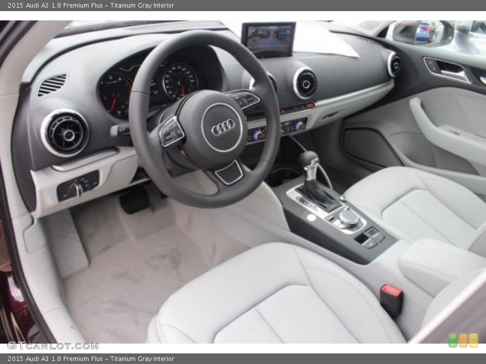 Titanium Gray Interior Photo for the 2015 Audi A3 1.8 Premium Plus #95727665