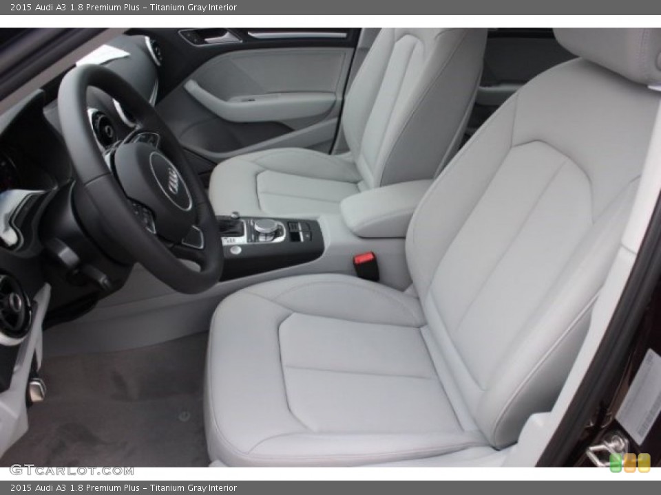 Titanium Gray Interior Front Seat for the 2015 Audi A3 1.8 Premium Plus #95727677