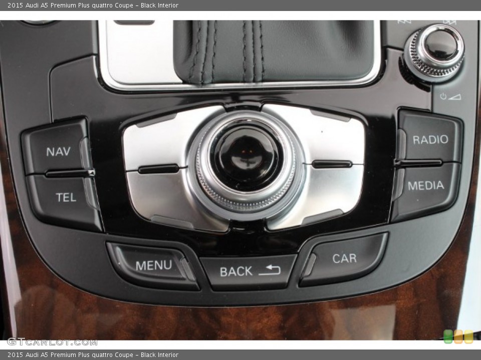 Black Interior Controls for the 2015 Audi A5 Premium Plus quattro Coupe #95730587