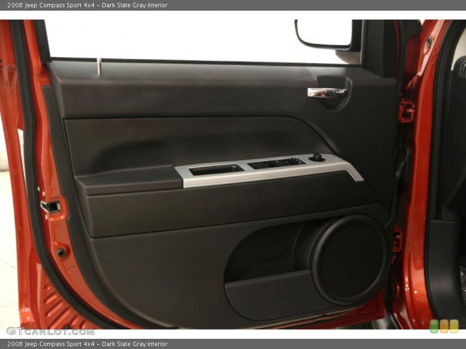 Dark Slate Gray Interior Door Panel for the 2008 Jeep Compass Sport 4x4 #95736534