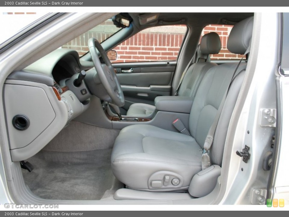 Dark Gray Interior Front Seat for the 2003 Cadillac Seville SLS #95742084