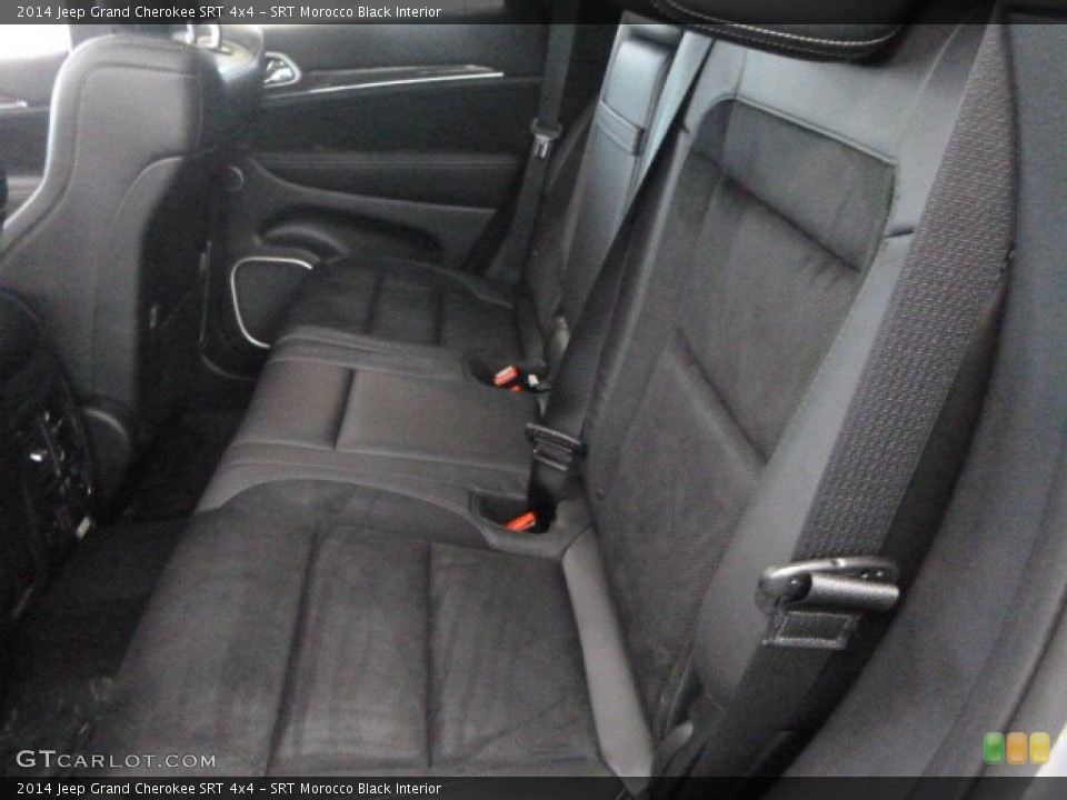 SRT Morocco Black Interior Rear Seat for the 2014 Jeep Grand Cherokee SRT 4x4 #95742207