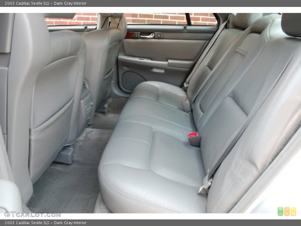 Dark Gray Interior Rear Seat for the 2003 Cadillac Seville SLS #95742210