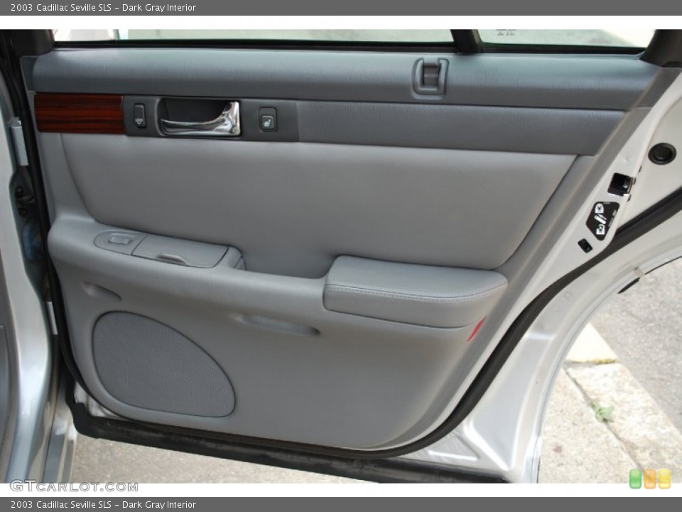 Dark Gray Interior Door Panel for the 2003 Cadillac Seville SLS #95742657
