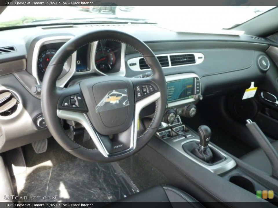 Black Interior Dashboard for the 2015 Chevrolet Camaro SS/RS Coupe #95743458