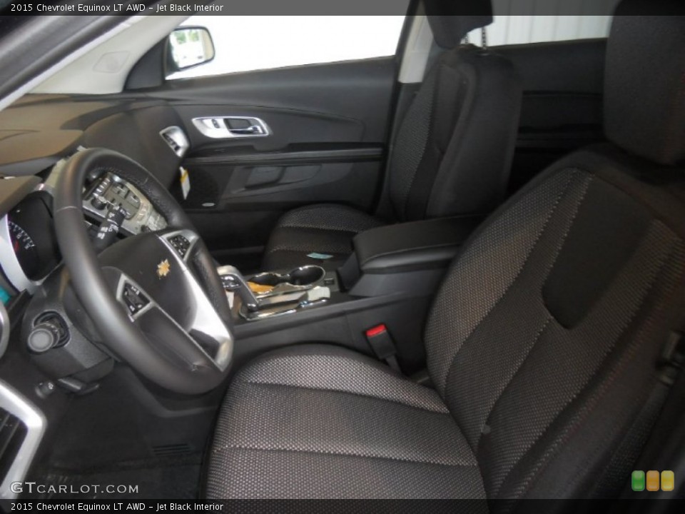 Jet Black Interior Photo for the 2015 Chevrolet Equinox LT AWD #95744210