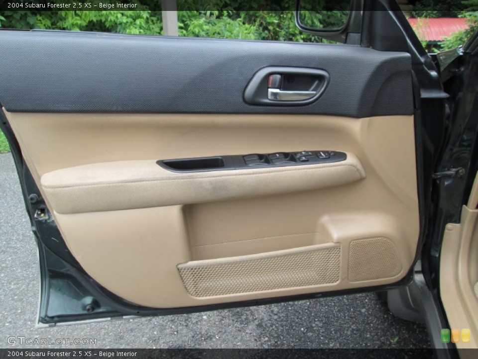 Beige Interior Door Panel for the 2004 Subaru Forester 2.5 XS #95746233