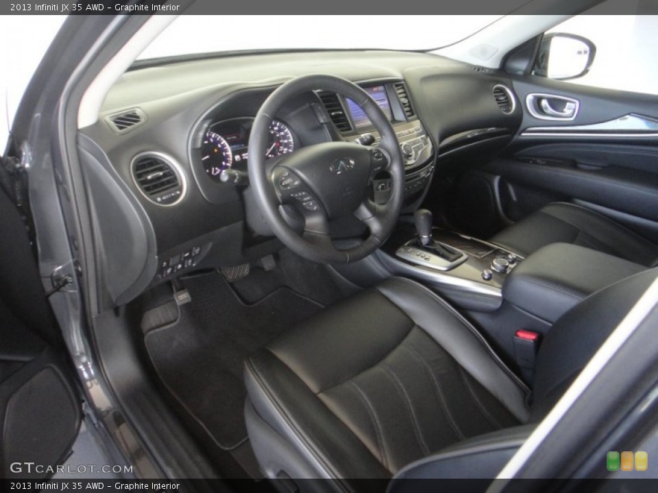 Graphite Interior Photo for the 2013 Infiniti JX 35 AWD #95746884
