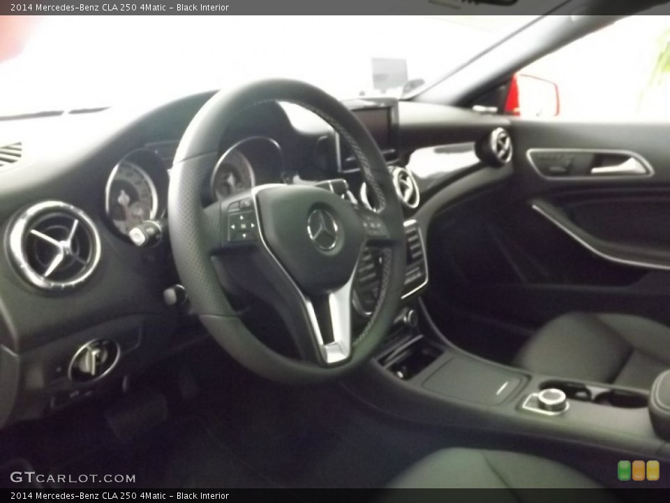 Black Interior Dashboard for the 2014 Mercedes-Benz CLA 250 4Matic #95752485