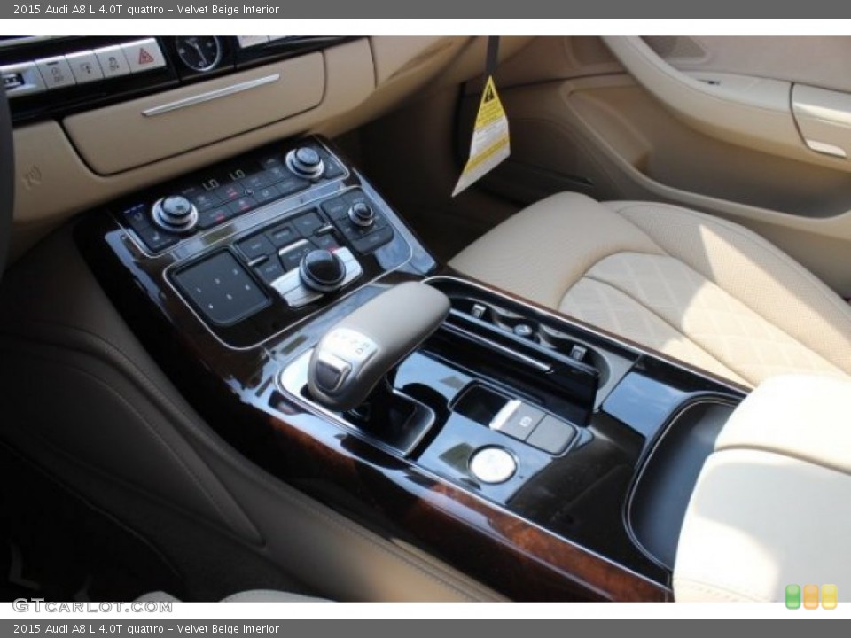 Velvet Beige Interior Transmission for the 2015 Audi A8 L 4.0T quattro #95762031