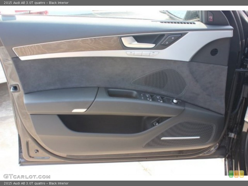 Black Interior Door Panel for the 2015 Audi A8 3.0T quattro #95762622