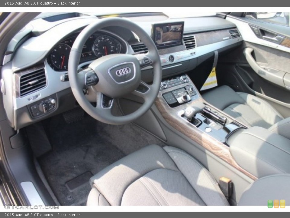 Black Interior Photo for the 2015 Audi A8 3.0T quattro #95762673
