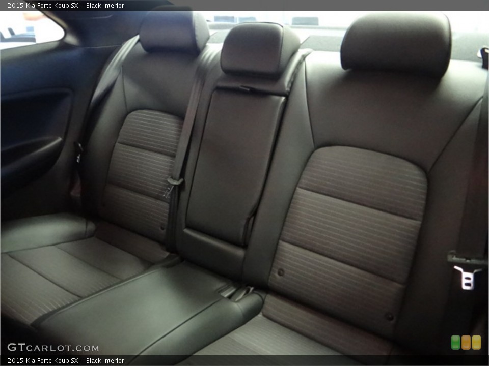Black Interior Rear Seat for the 2015 Kia Forte Koup SX #95770389