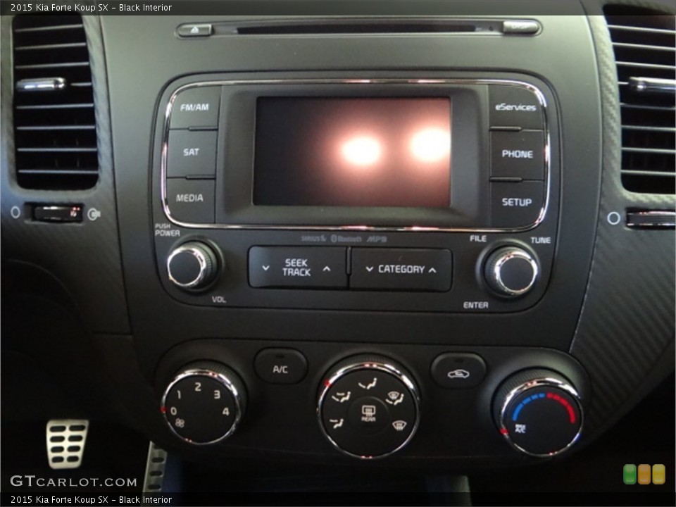Black Interior Controls for the 2015 Kia Forte Koup SX #95770450