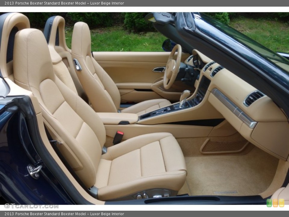 Luxor Beige Interior Front Seat for the 2013 Porsche Boxster  #95787931