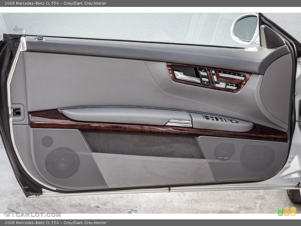 Grey/Dark Grey Interior Door Panel for the 2008 Mercedes-Benz CL 550 #95789410