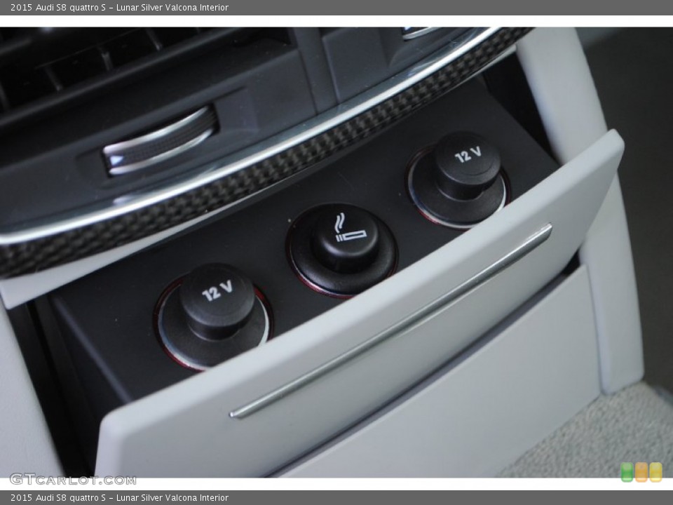 Lunar Silver Valcona Interior Controls for the 2015 Audi S8 quattro S #95789943