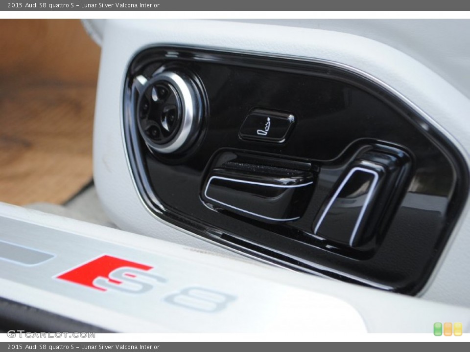 Lunar Silver Valcona Interior Controls for the 2015 Audi S8 quattro S #95790114
