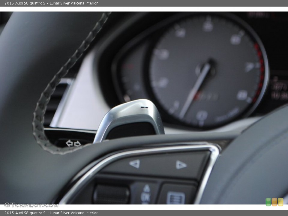 Lunar Silver Valcona Interior Controls for the 2015 Audi S8 quattro S #95790171