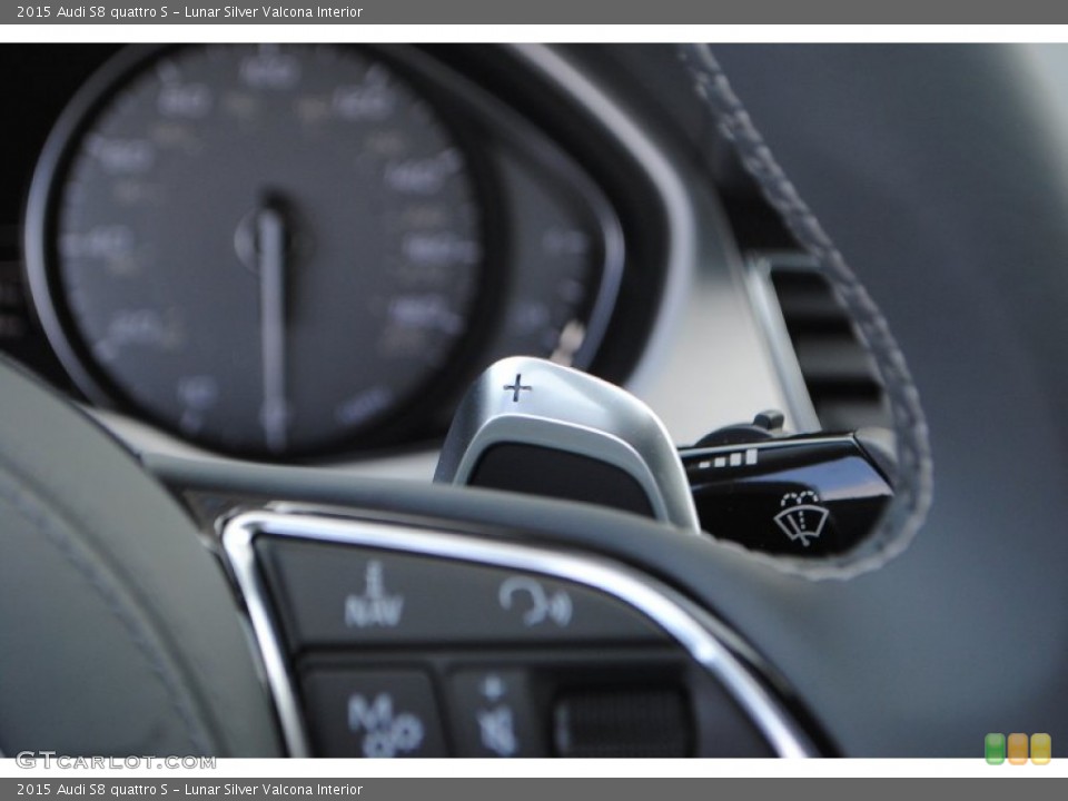 Lunar Silver Valcona Interior Controls for the 2015 Audi S8 quattro S #95790195