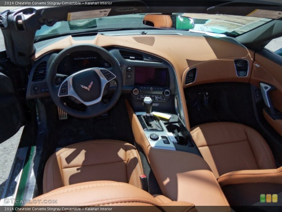 Kalahari Interior Dashboard for the 2014 Chevrolet Corvette Stingray Convertible #95790402