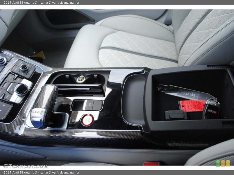 Lunar Silver Valcona Interior Controls For The 2015 Audi S8